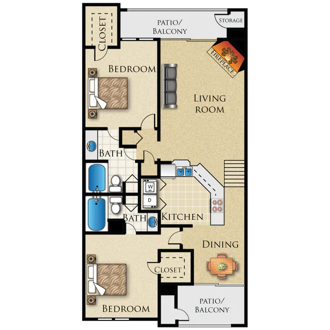 Plan B-3 4064 floor plan